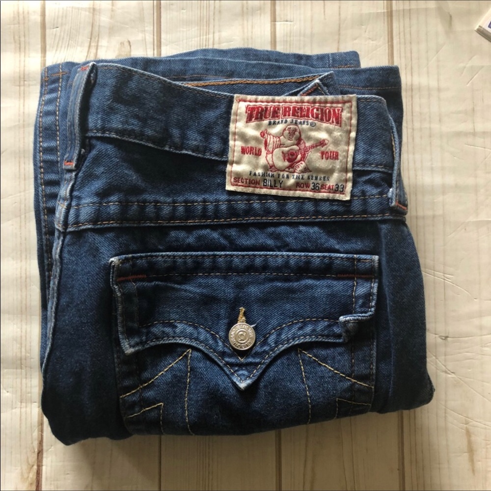 True Religion Billy Men size 36 Inseam 30”